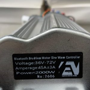 Controller bldc 2000w 36v 72v sine wave 45A with Bluetooth dongle